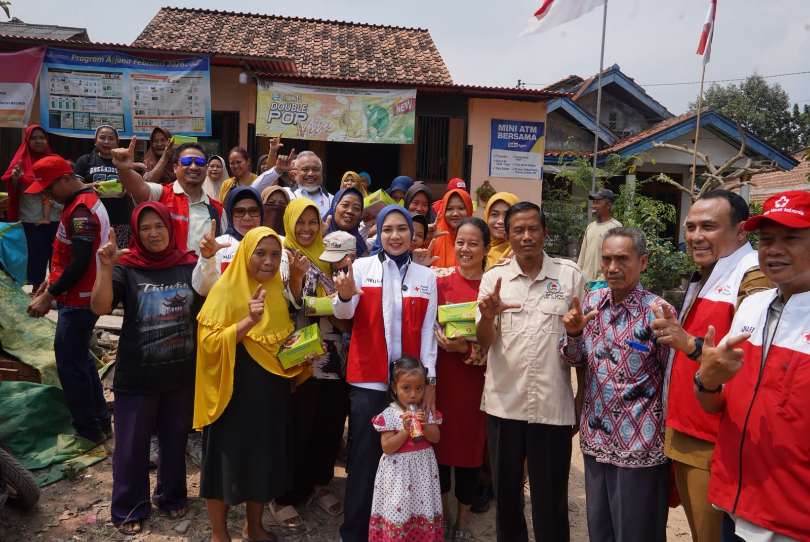 Purnama Wulan Sari Mirza: PMI Hadir di Tengah Warga yang Terdampak Krisis Air